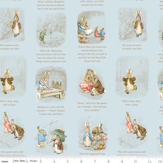 PETER RABBIT & BENJAMIN BUNNYSTORY TIME BLUE