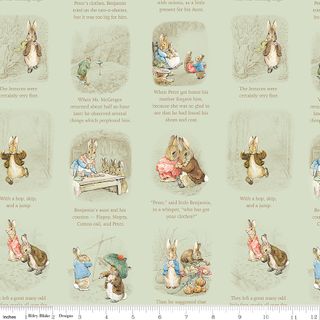 PETER RABBIT & BENJAMIN BUNNYSTORY TIME GREEN