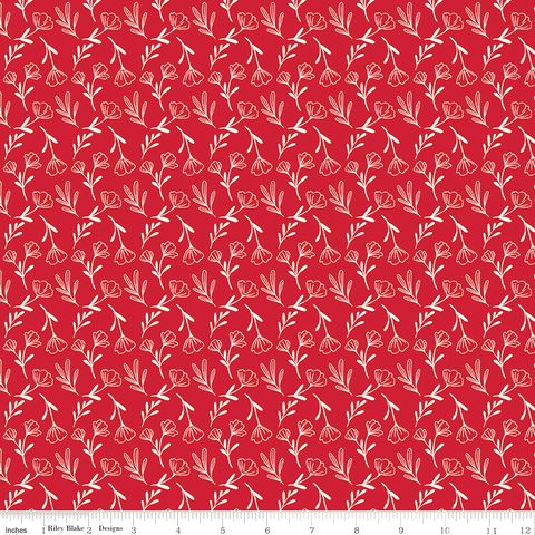 RADIANT RUBY FLORAL SCHOOLHOUSE