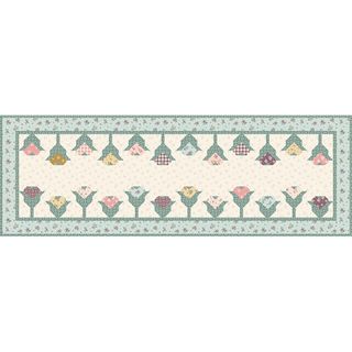 SANDY GERVAIS COMING UP ROSES RUNNER PATTERN