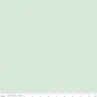 ROSE & VIOLET'S BOUQUET DES FLEURS DOTS MINT