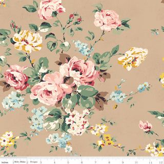 ROSE & VIOLET'S BOUQUET DES FLEURS MAIN TAN