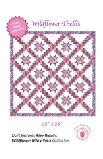 WILDFLOWER TRELLIS BY PASTRY SHOP QUILTS