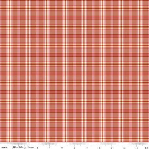 A SPOONFUL OF SUGAR PLAID POPPINS APRICOT