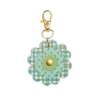 LORI HOLT FARMER'S DAUGHTER LEATHER FLOWER CHARM