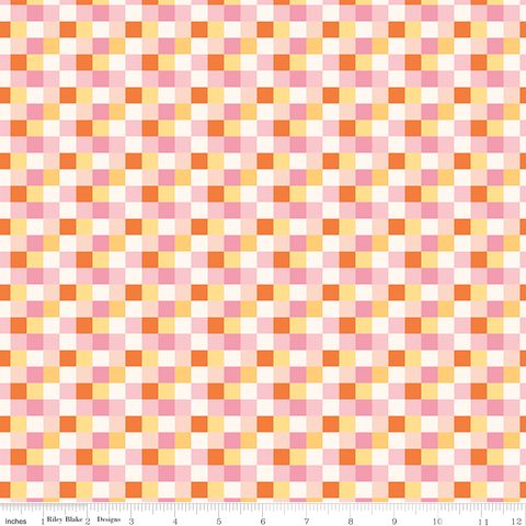 PATCHWORK CHECKS PINK
