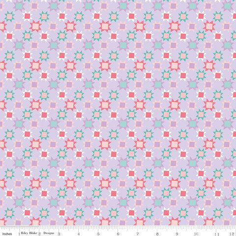 PATCHWORK STARS PURPLE