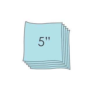 BLUE BLOOMS &THREADS 5" STACK42 PCS