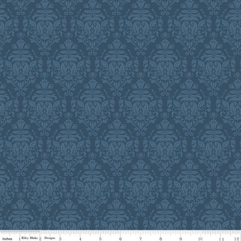 AMBLESIDE DAMASK NAVY