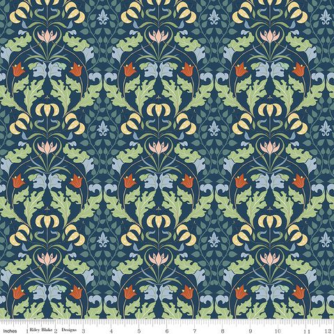 AMBLESIDE TAPESTRY NAVY