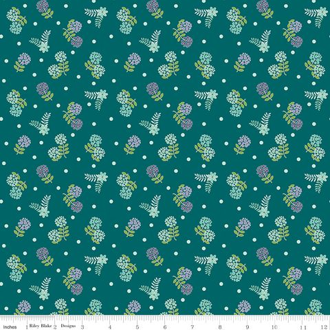 AWAKENING BLOSSOMS TEAL