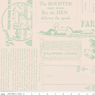 FARMER'S DAUGHTER 107/108" WIDE BACK FARM LIFE SAG