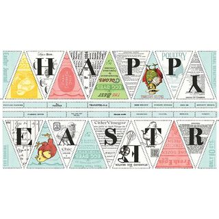 EGG HUNT 23 1/2" X 43 1/2" HAPPY EASTER BUNTING PA