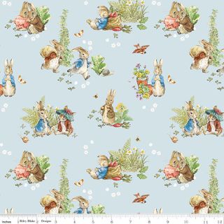 PETER RABBIT & BENJAMIN BUNNYMAIN BLUE