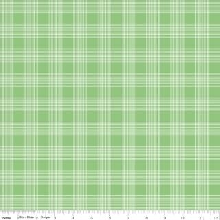 EGG HUNT PLAID GREEN
