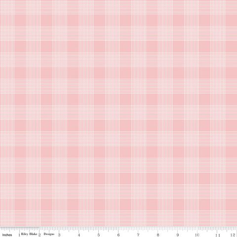 EGG HUNT PLAID PINK