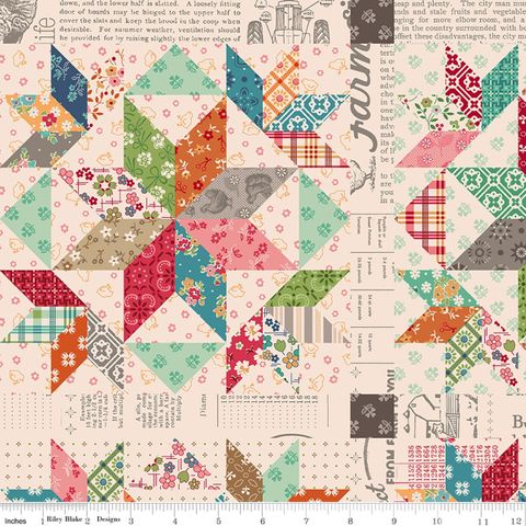 FARMER'S DAUGHTER 57/58" HOME DEC MULTI