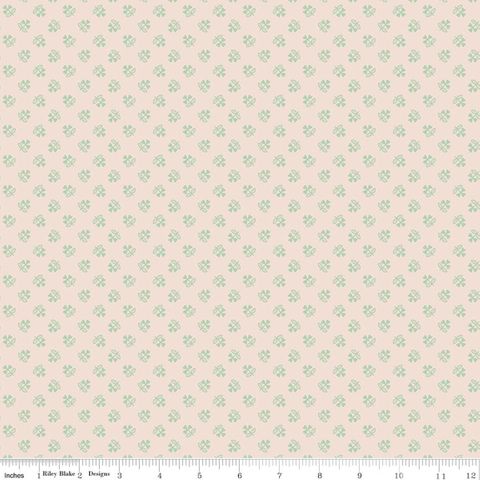 FARMER'S DAUGHTER CLOVER BACKGROUND SAGE