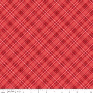 FRONT PORCH PLAID RED