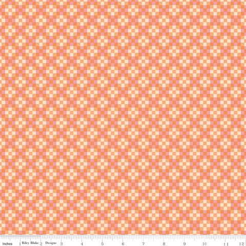 VIRGINIA ROSE PATCHWORK ORANGE