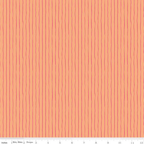 VIRGINIA ROSE WAVY STRIPE ORANGE