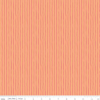 VIRGINIA ROSE WAVY STRIPE ORANGE
