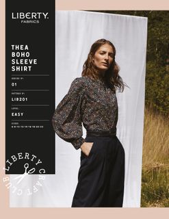 PATTERN THEA BOHO SLEEVE SHIRT