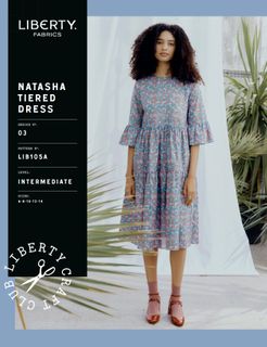 PATTERN NATASHA TIERED DRESS (6-14)