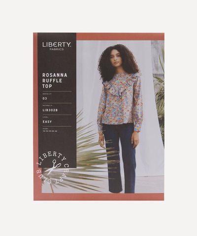 PATTERN ROSANNA RUFFLE TOP 14-22