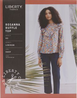 PATTERN ROSANNA RUFFLE TOP 14-22