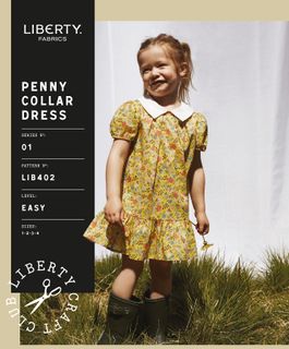 PATTERN PENNY COLLAR DRESS