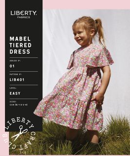 PATTERN MABEL TIERED DRESS