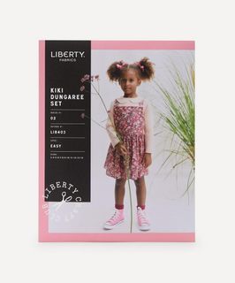 PATTERN KIKI DUNGAREE SET AGE 3-6 & 7-14