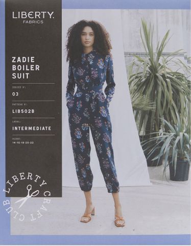 PATTERN ZADIE BOILER SUIT (14-22)