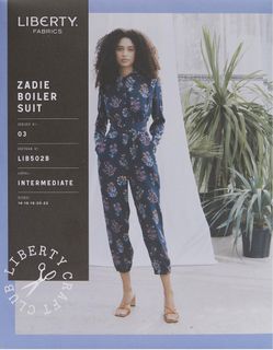PATTERN ZADIE BOILER SUIT (14-22)