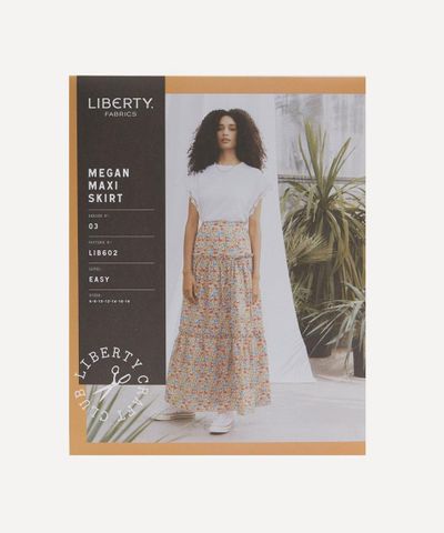 PATTERN MEGAN MAXI SKIRT