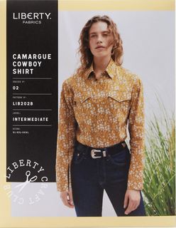 PATTERN CAMARGUECOWBOYSHIRT XL,XX&XXXL