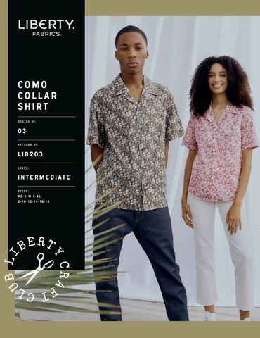 PATTERN COMO COLLAR SHIRT