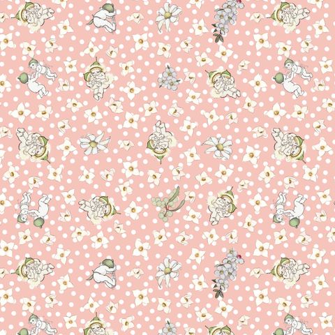 MAY GIBBS GARDEN PLAYTIME JERSEY PINK 59"