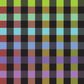 WIDELOAD 108" RAINBOW CHECK BLACK
