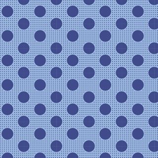 TILDA MEDIUM DOTS DENIM BLUE
