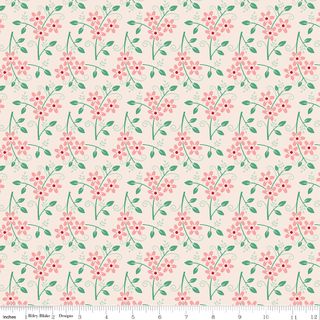 BERRY & SAGE 107/108" WIDE BACK BOUQUET LATTE