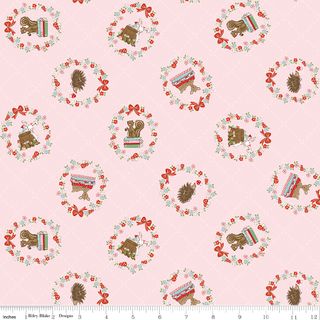 WHIMSICAL WOODLAND 107/108" WIDE BACK TOSSED ANIMA