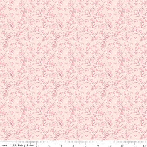 SWEET PINK FLORAL BLUSH
