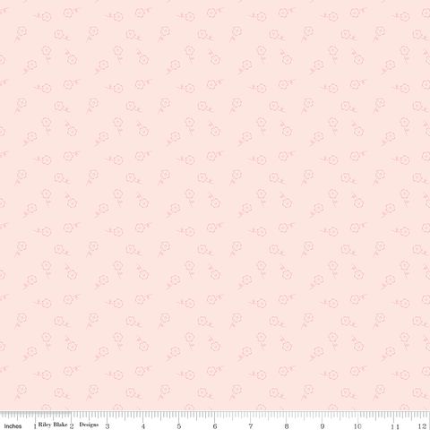 SWEET PINK DAINTY FLORAL BLUSH