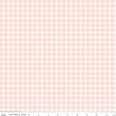 SWEET PINK GINGHAM CREAM