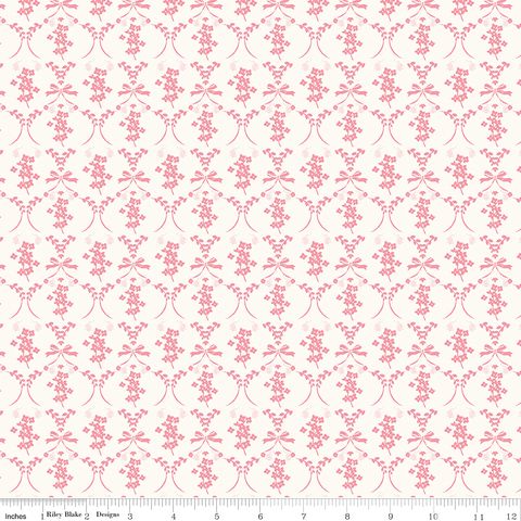 SWEET PINK FLOWERS & BOWS CREAM