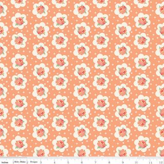 PEACH COBBLER TEA TIN ROSE PEACH