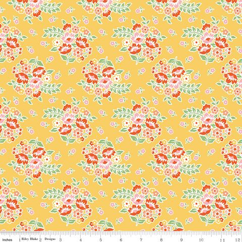 PEACH COBBLER POSY YELLOW
