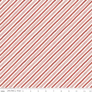 HOLIDAY SPIRIT STRIPES RED